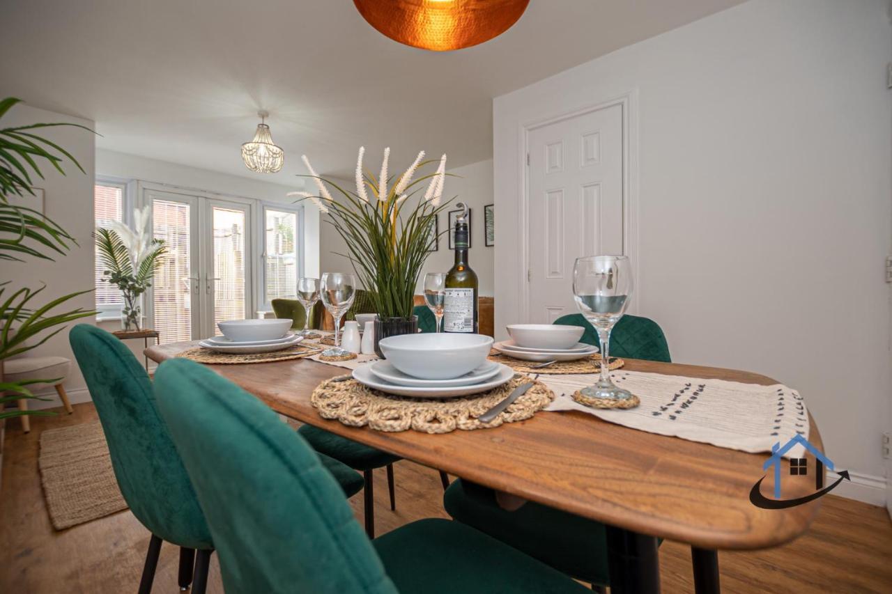Ironside House, Thrapston King Or Twin Beds, Free Parking, Workspace, Corporates, Sleeps 8 Exteriör bild