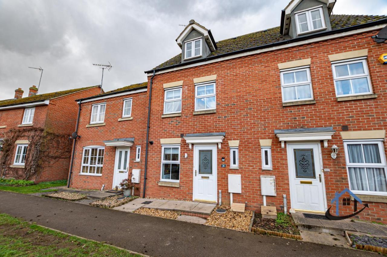 Ironside House, Thrapston King Or Twin Beds, Free Parking, Workspace, Corporates, Sleeps 8 Exteriör bild